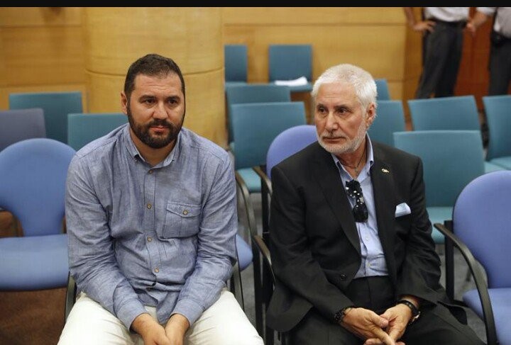 Rubén Ranz e José Manuel Nogales no xuízo